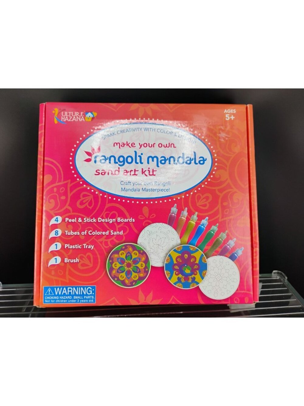 Make Your Own Rangoli Mandala Sand Art Kit Ages 5+ Craft Kit